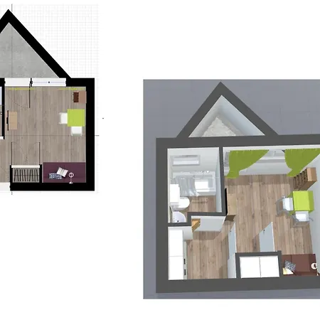 Apartment Skis Aux Pieds, Fonctionnel Avec Balcon, Secteur La Daille, - Fr-1-694-286